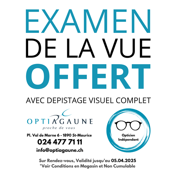 EDV Offert St MauricePOP UP