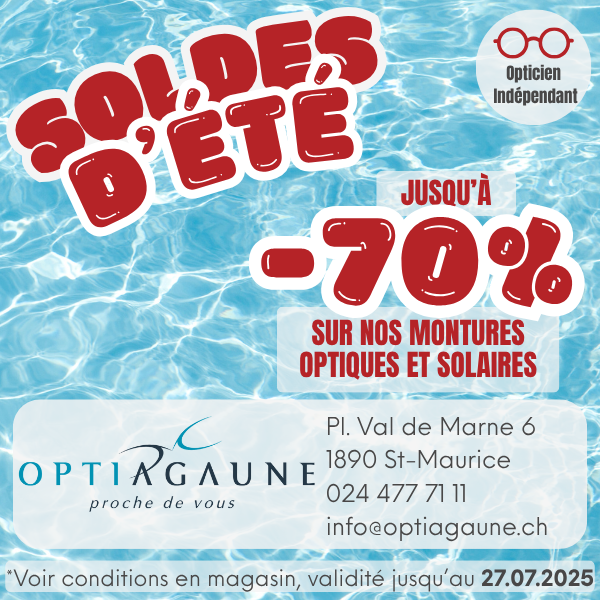 St Maurice SOLDES DÉTÉ 2025 600x600